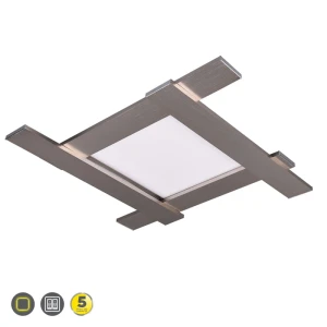 BELFAST LED Nikiel mat 4x3.5W | 1x18W 3000K Lampa sufitowa Trio  675510507