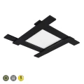 Lampa sufitowa BELFAST LED Czarny mat 4x3.5W | 1x18W 3000K Trio 675510532 | 4017807455762 noxbox lampynox www.lampynox.pl
