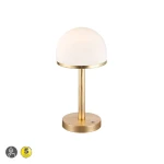 BERLIN LED Złoty/Biały 4W 3000K Lampka stołowa Trio 527590179