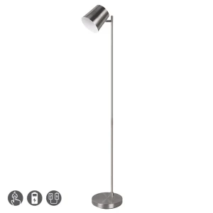 BLAKE LED Nikiel mat 4.5W 3000K zasilana bateryjnie Lampa podłogowa Trio R42111107