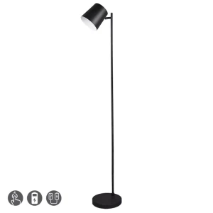 BLAKE LED Czarny mat 4.5W 3000K zasilana bateryjnie Lampa podłogowa Trio R42111132