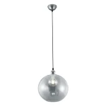 DINO 	Nikiel mat/Przezroczysty 1xE27 Lampa wisząca Trio R30771007