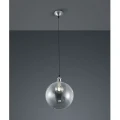 Lampa wisząca DINO Nikiel mat/Przezroczysty 1xE27 Trio R30771007 | 4017807464269 noxbox lampynox www.lampynox.pl