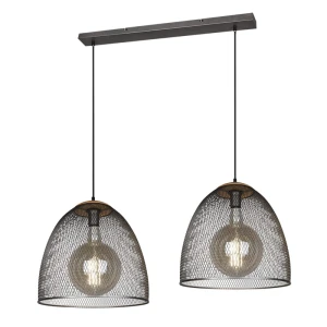 IVAR Nikiel antyczny 2xE27 Lampa wisząca Trio 309000267