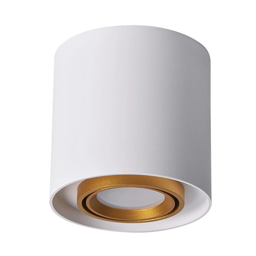 Downlight EGER GU10 okrągła biało-złote Polux 313966  5901508313966 lampynox noxbox www.lampynox.pl 1.jpg