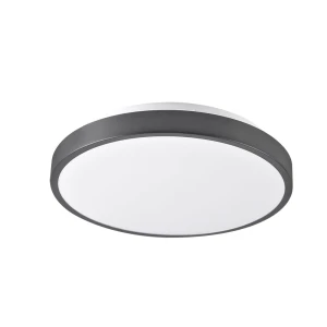KERN 30 śr. 30cm. 15W 900lm 4000K black Plafon LED Polux 314918