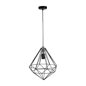 FUNDA 1xE27 czarna il mio Lampa wisząca Polux 314659