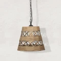 Lampa wisząca ALMA Rope 1xE27 czarny  brąz il mio Polux 314536  5901508314536 lampynox noxbox www.lampynox.pl 3.jpg