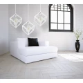 Lampa wisząca SWEDEN-3 Biały E27x3 il mio Polux 312457  5901508312457 lampynox noxbox www.lampynox.pl 3.jpg