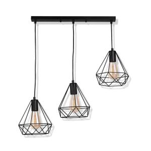 VIGO P 3xE27 Czarna il mio Lampa wisząca Polux 314628