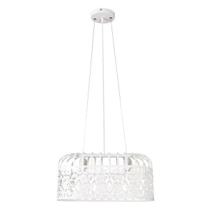 Alessandra biała śr. 46 cm lampa wisząca Rabalux 2162