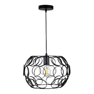 KORA 1xE27 black il mio Lampa wiszaca Polux 316349