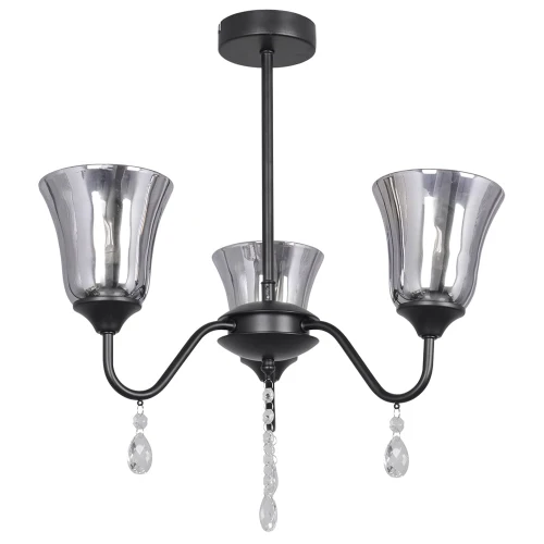 Lampa wiszaca CARLA-3 3xE27 black+crystal il mio Polux 316400  5901508316400 lampynox noxbox www.lampynox.pl.jpg
