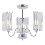 DELIA-3 3xE27 chrome+crystal il mio Lampa wiszaca Polux 316486