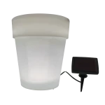 DONICZKA Biała Lampka solarna Polux 315601