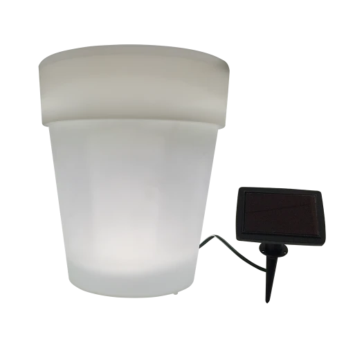 Lampka solarna DONICZKA Biała Polux 315601  5901508315601 lampynox noxbox www.lampynox.pl 1.png