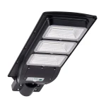 STREET-9 z czujnikiem PIR, czarny Naświetlacz Solarny LED z pilotem