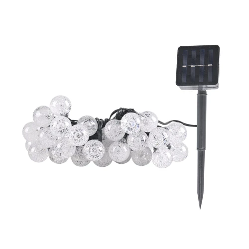Girlanda solarna KULKI Transparentne 30LED Polux 315236  5901508315236 lampynox noxbox www.lampynox.pl 1.jpg