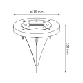 Lampka solarna gruntowa SOL satyna Polux 315212  5901508315212 lampynox noxbox www.lampynox.pl 2.jpg