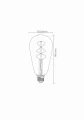 FILAMENT ST64 LED BULB DIM Ø 6,4cm. 5W 2200 ściemnialna E27 Lucide 49034/05/62 | 5411212491060 noxbox lampynox www.lampynox.pl