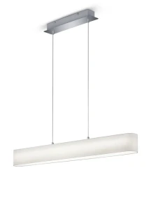 LUGANO Biały ściemnialny LED 18W 3000K Lampa wiszaca