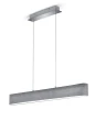 Lampa wisząca LUGANO Szary ściemnialny LED 18W 3000K Trio 320910111 | 4017807337181 noxbox lampynox www.lampynox.pl
