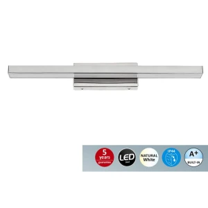 John Chrom szer. 49cm. LED 12W IP44 4000K Kinkiet łazienkowy nad lustro Rabalux 5897