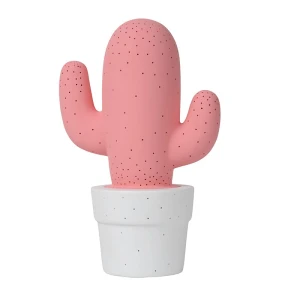 CACTUS Różowy Lampka dekoracyjna stołowa LUCIDE 13513/01/66