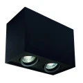 Downlight CHLOE DUO Czarna regulowana 2xGU10 IP20 prostokątna Spectrum SLIP005036  5902650574700 noxbox lampynox www.lampynox.pl 1.jpg