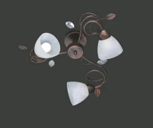 TRADITIO Lampa sufitowa klasyczna Trio 600700328