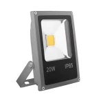 Naświetlacz LED COB, SLIM,  20W, 1400lm, 6000K - Szary, Home Line EcoEnergy