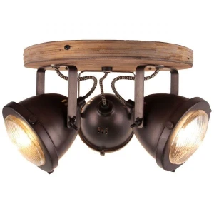 CARMEN WOOD Lampa sufitowa Brilliant 72034/84