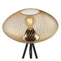 Lampka stołowa MESH Matowe Złoto E27  Lucide 21523/01/02 | 5411212211385 noxbox lampynox www.lampynox.pl