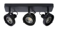 Lampa sufitowa TALA Czarna LED DIM  3 x 12W  2200 - 3000K Spot LED Lucide 31931/36/30 | 5411212315731 noxbox lampynox www.lampynox.pl