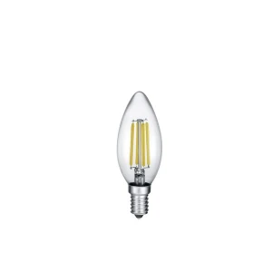 LED Świeczka ściemnialna włącznikiem 4W E14 2700K Filament Trio 989-4470