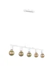 Lampa wisząca VANNES Biały mat 5xE27 RL R30185031 | 4017807489170 noxbox lampynox www.lampynox.pl