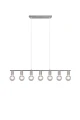Lampa wisząca VANNES Nikiel mat 7xE27 RL R30187007 | 4017807489231 noxbox lampynox www.lampynox.pl