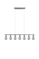 Lampa wisząca VANNES Nikiel mat 7xE27 RL R30187007 | 4017807489231 noxbox lampynox www.lampynox.pl