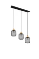 Lampa wiszaca CALIMERO Czarny mat 3xE27 RL R30563032 | 4017807489507 noxbox lampynox www.lampynox.pl