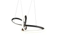 Lampa wiszaca SANSA Czarny mat LED 28W ściemnialna 3000K RL R32751132 | 4017807488708 noxbox lampynox www.lampynox.pl