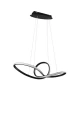 Lampa wiszaca SANSA Czarny mat LED 28W ściemnialna 3000K RL R32751132 | 4017807488708 noxbox lampynox www.lampynox.pl