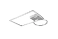 Lampa sufitowa regulowana VERSO Aluminium szczotkowane LED 24W ściemnialna 3000K RL R62182105 | 4017807488524 noxbox lampynox www.lampynox.pl