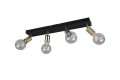 Spot VANNES Mosiądz mat 4xE27 RL R80184008 | 4017807489163 noxbox lampynox www.lampynox.pl
