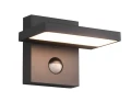 Kinkiet regulowany zewnętrzny HORTON LED Antracyt 8W 3000K Czujnik ruchu i zmierzchu Trio 226369142 | 4017807492354 noxbox lampynox www.lampynox.pl