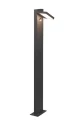 Lampa stojąca zewnętrzna regulowana HORTON LED Antracyt wys. 1m. 8W 3000K Czujnik ruchu i zmierzchu Trio 426369142 | 4017807492392 noxbox lampynox www.lampynox.pl