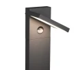 Lampa stojąca zewnętrzna regulowana HORTON LED Antracyt wys. 1m. 8W 3000K Czujnik ruchu i zmierzchu Trio 426369142 | 4017807492392 noxbox lampynox www.lampynox.pl