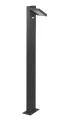 Lampa stojąca zewnętrzna regulowana HORTON LED Antracyt wys. 1m. 8W 3000K Czujnik ruchu i zmierzchu Trio 426369142 | 4017807492392 noxbox lampynox www.lampynox.pl