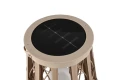 Lampa dekoracyjna zewnętrzna VINTO Beżowa wys. 44,5cm. Efekt płomienia Czujnik zmierzchu RL R55276944 | 4017807492026 noxbox lampynox www.lampynox.pl