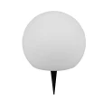 Dekoracyjna kula ogrodowa z czujnikiem zmierzchu MELO RGB Sterowana pilotem Zasilanie solarne RL R55326101 | 4017807492101 noxbox lampynox www.lampynox.pl