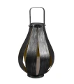 Lampa dekoracyjna zewnętrzna MONTERO Antyczne srebro wys. 33cm. Efekt płomienia Czujnik zmierzchu RL R55266188 | 4017807492323 noxbox lampynox www.lampynox.pl